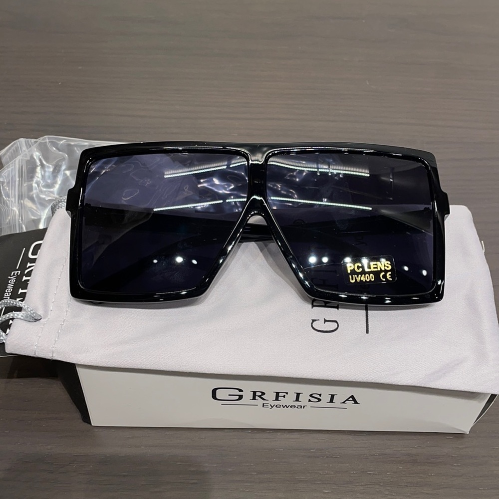 Oversized Square Sunglasses
